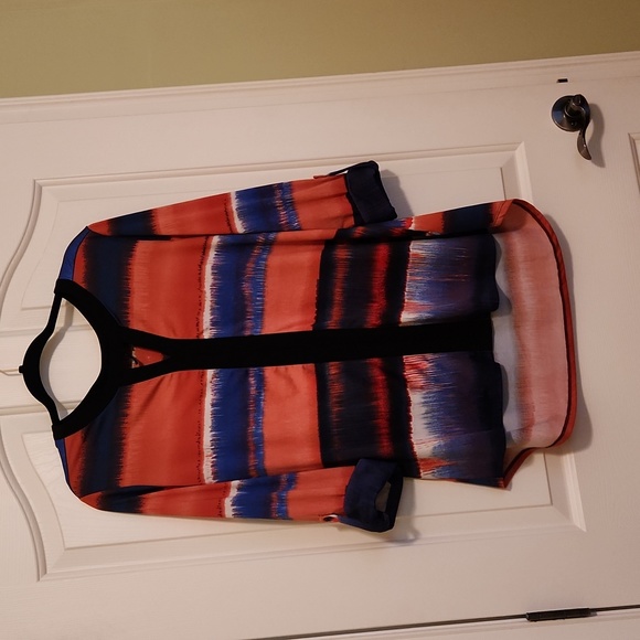XL New Directions multi color Fall Winter top - Picture 1 of 5